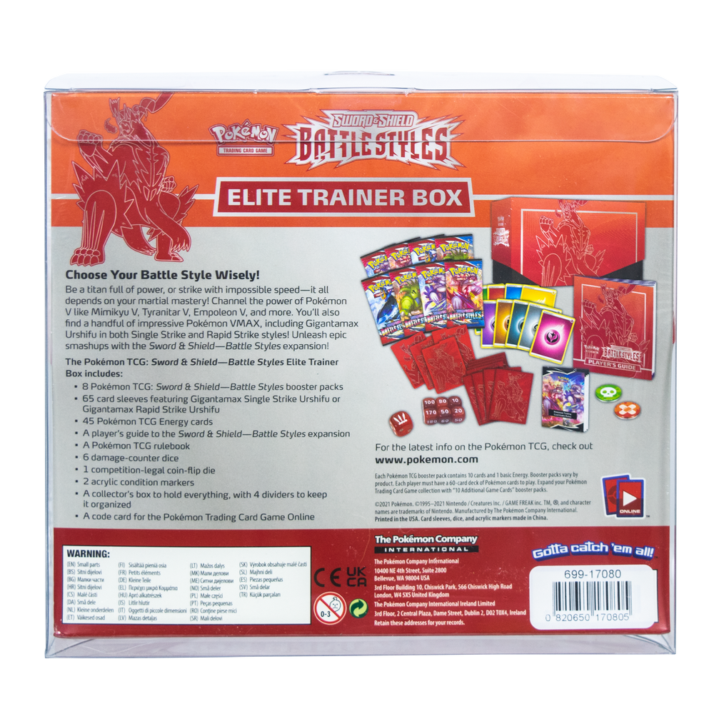 Pokémon Elite Trainer Box PopShield WHOLESALE (ONLINE ORDER ONLY)