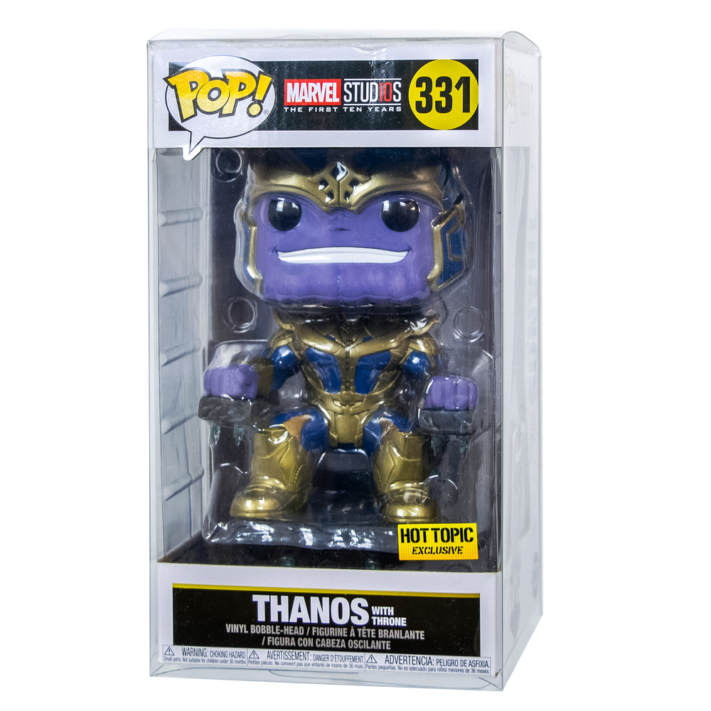 Thanos on Throne PopShield WHOLESALE (ONLINE ORDER ONLY)