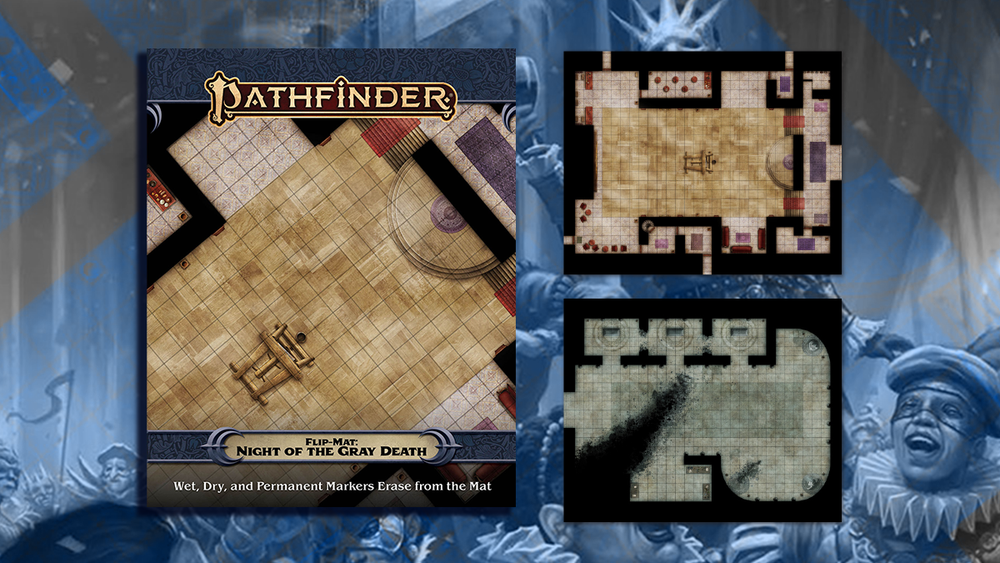 Pathfinder: Flip-Mat - Night of the Gray Death (ONLINE ORDER ONLY)