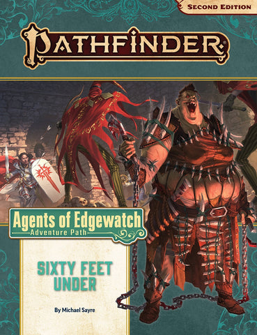 Pathfinder: Adventure Path - Agents of Edgewatch - Sixty Feet Under (2 of 6) (ONLINE ORDER ONLY)