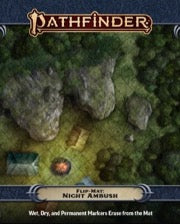 Pathfinder: Flip-Mat - Night Ambush (2E) (ONLINE ORDER ONLY)