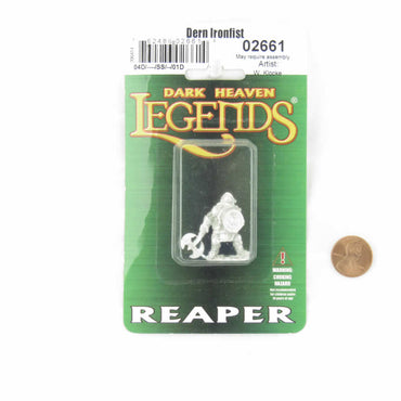 RPR02661 Dern Ironfist Miniature 25mm Heroic Scale Dark Heaven Legends (ONLINE ORDER ONLY)