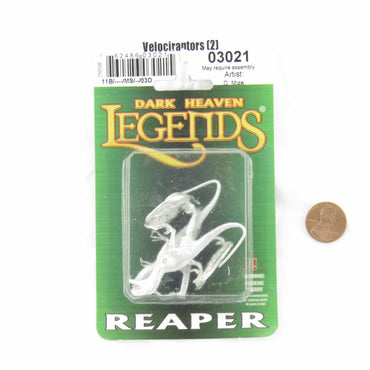 RPR03021 Velociraptors Miniature Figure 25mm Heroic Scale Dark Heaven Legends Reaper Miniatures (ONLINE ORDER ONLY)