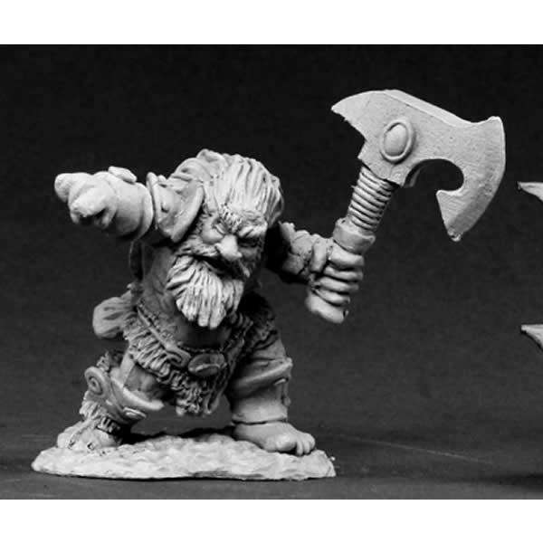 RPR03434 Hulgrif Dwarf Barbarian Miniature 25mm Heroic Scale (ONLINE ORDER ONLY)