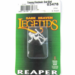 RPR03478 Cat Girl Tawny Firehair Miniature 25mm Heroic Scale (ONLINE ORDER ONLY)