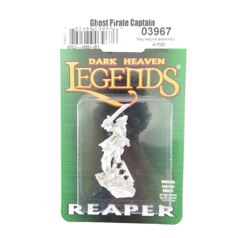 RPR03967 Ghost Pirate Captain Miniature 25mm Heroic Scale Dark Heaven (ONLINE ORDER ONLY)