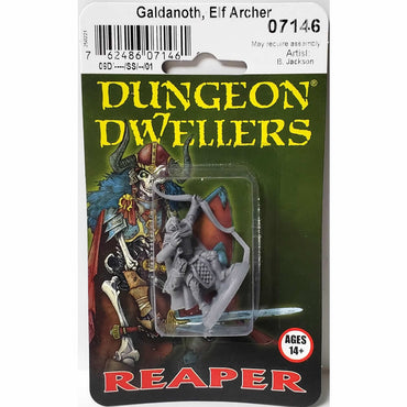 RPR07146 Galdanoth Elf Archer Miniature 25mm Heroic Scale Figure Dungeon Dwellers (ONLINE ORDER ONLY)