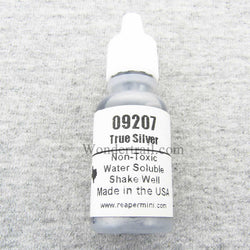 RPR09207 Pale Silver Acrylic Reaper Master Series Hobby Paint .5oz (ONLINE ORDER ONLY)