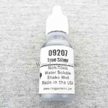RPR09207 Pale Silver Acrylic Reaper Master Series Hobby Paint .5oz (ONLINE ORDER ONLY)