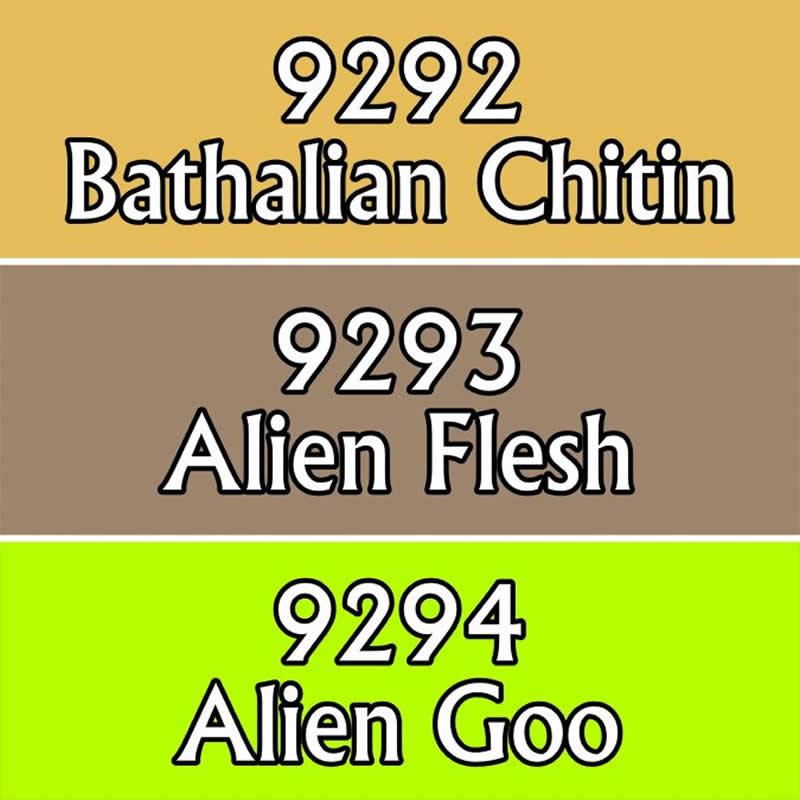 RPR09798 Alien Colors Triad (09292-09294) Acrylic Hobby Paint (ONLINE ORDER ONLY)