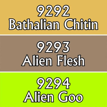 RPR09798 Alien Colors Triad (09292-09294) Acrylic Hobby Paint (ONLINE ORDER ONLY)