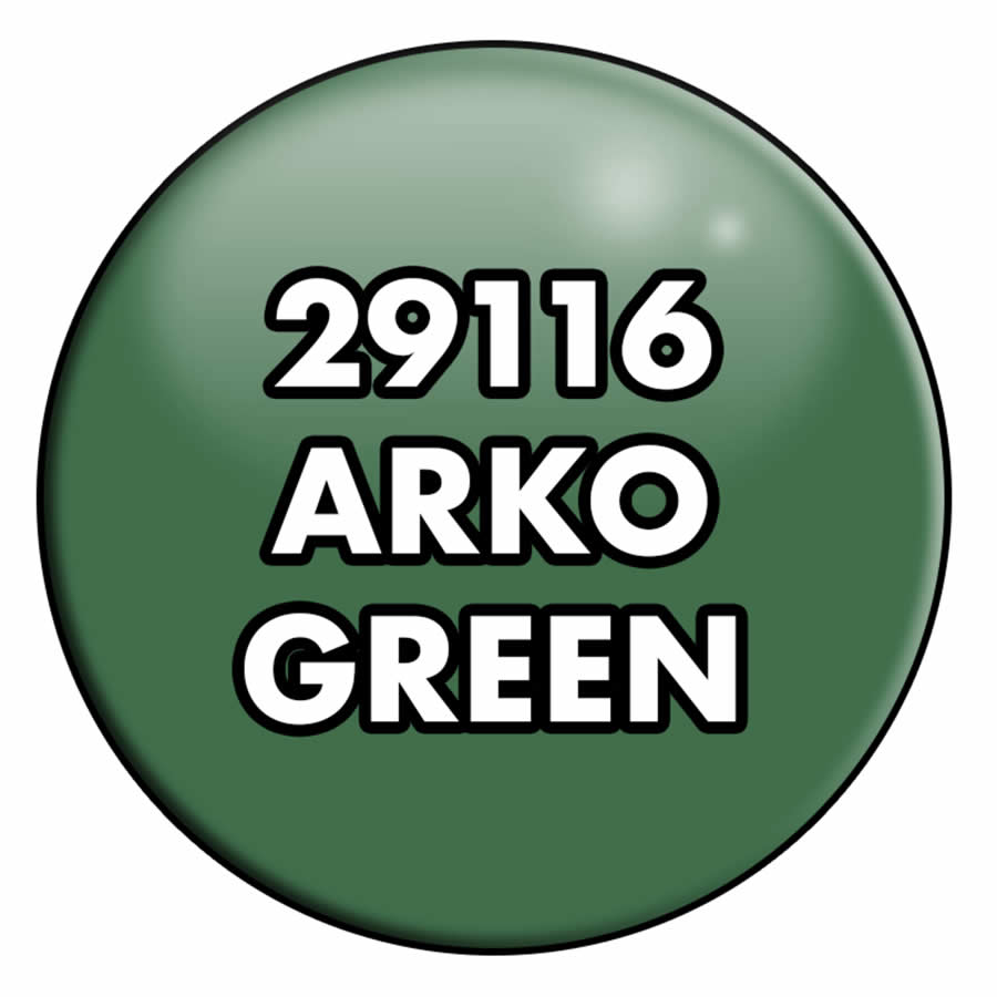 RPR29116PT Arko Green Acrylic Reaper Master Series Hobby Paint .5oz Dropper Bottle (ONLINE ORDER ONLY)