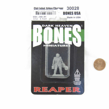 RPR30028 Chit Jubal Arkos Chopper Miniature Figure 25mm Heroic Scale Reaper Bones USA (ONLINE ORDER ONLY)