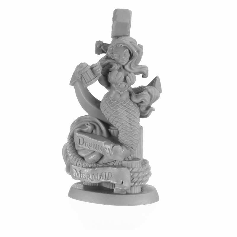 RPR30041 The Drunken Mermaid Miniature Figure 25mm Heroic Scale Reaper Bones USA (ONLINE ORDER ONLY)