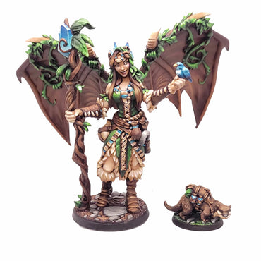 RPR30125 Druid Sophie with Ottley Miniature Figure 25mm Heroic Scale Reaper Bones USA (ONLINE ORDER ONLY)
