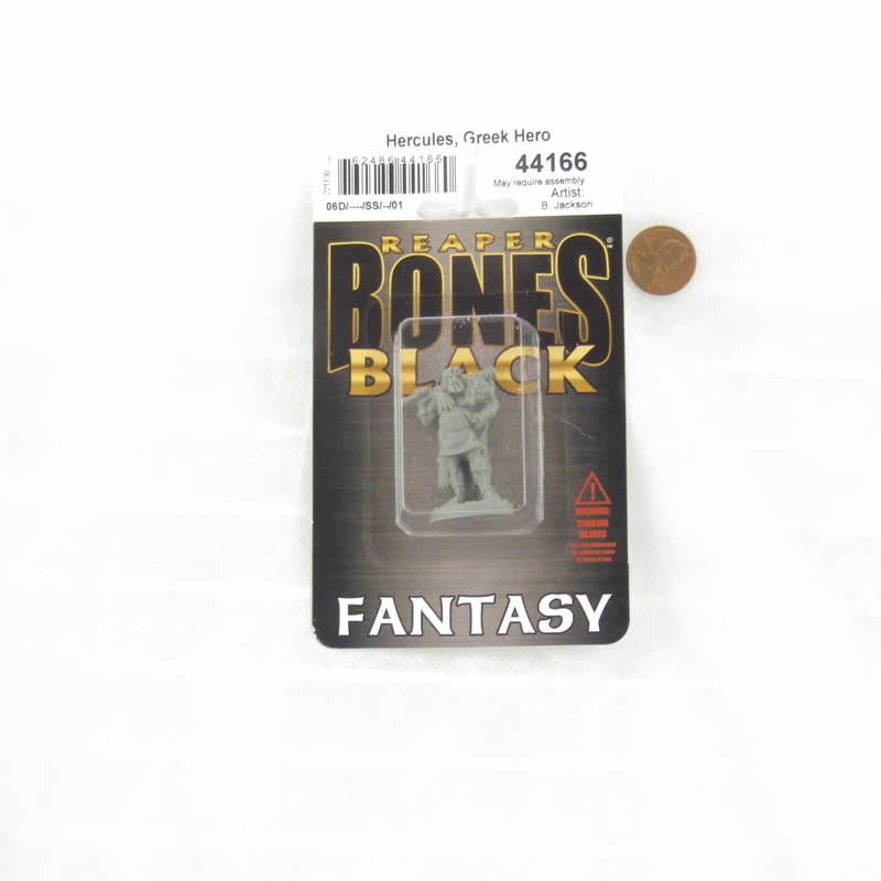RPR44166 Hercules Greek Hero Miniature 25mm Heroic Scale Figure Bones Black (ONLINE ORDER ONLY)