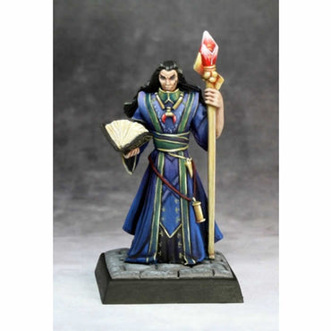 RPR60098 Khalib Runelord Apprentice Wizard Miniatures 25mm Heroic Scale (ONLINE ORDER ONLY)