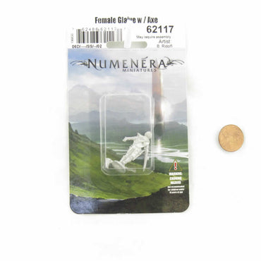 RPR62117 Female Glaive Miniature 25mm Heroic Scale Numenera Series (ONLINE ORDER ONLY)