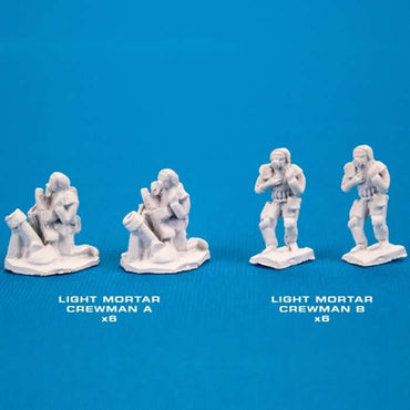 RPR72246 Light Infantry Light Mortar Miniature N-Scale CAV Strike Operations (ONLINE ORDER ONLY)