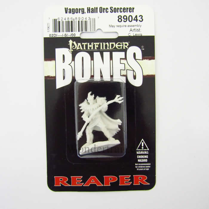 RPR89043 Vagorg Half Orc Sorcerer Miniature 25mm Heroic Scale (ONLINE ORDER ONLY)