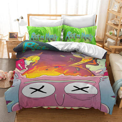 Rick And Morty Bedding Set Quilt Cover Without Filler (Online Order Only)