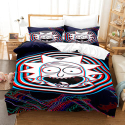Rick and Morty Cosplay Kids Soft Bedding Sets Quilt Covers Without Filler (Online Order Only)