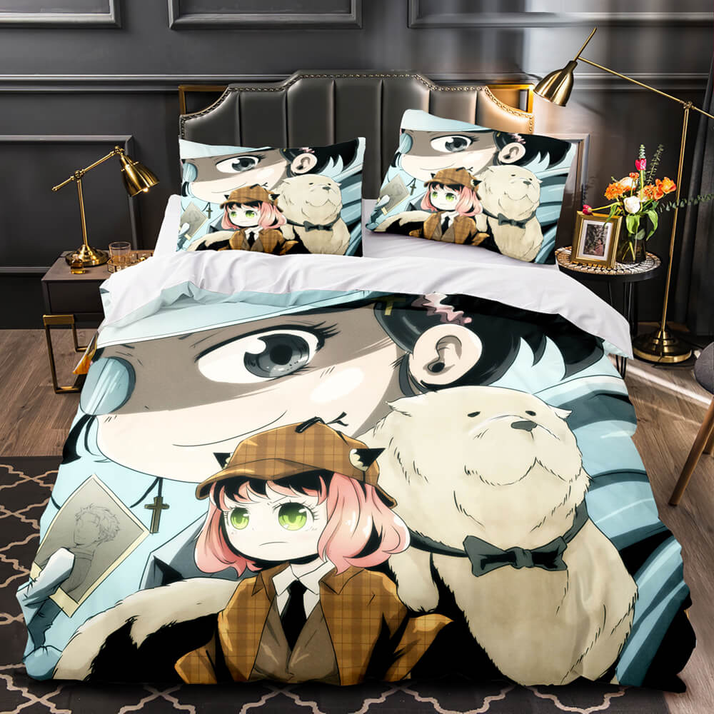 SPY×FAMILY Bedding Set Cosplay Quilt Cover Without Filler (Online Order Only)
