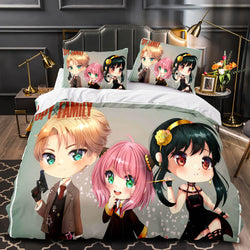 SPY×FAMILY Bedding Set Cosplay Quilt Cover Without Filler (Online Order Only)