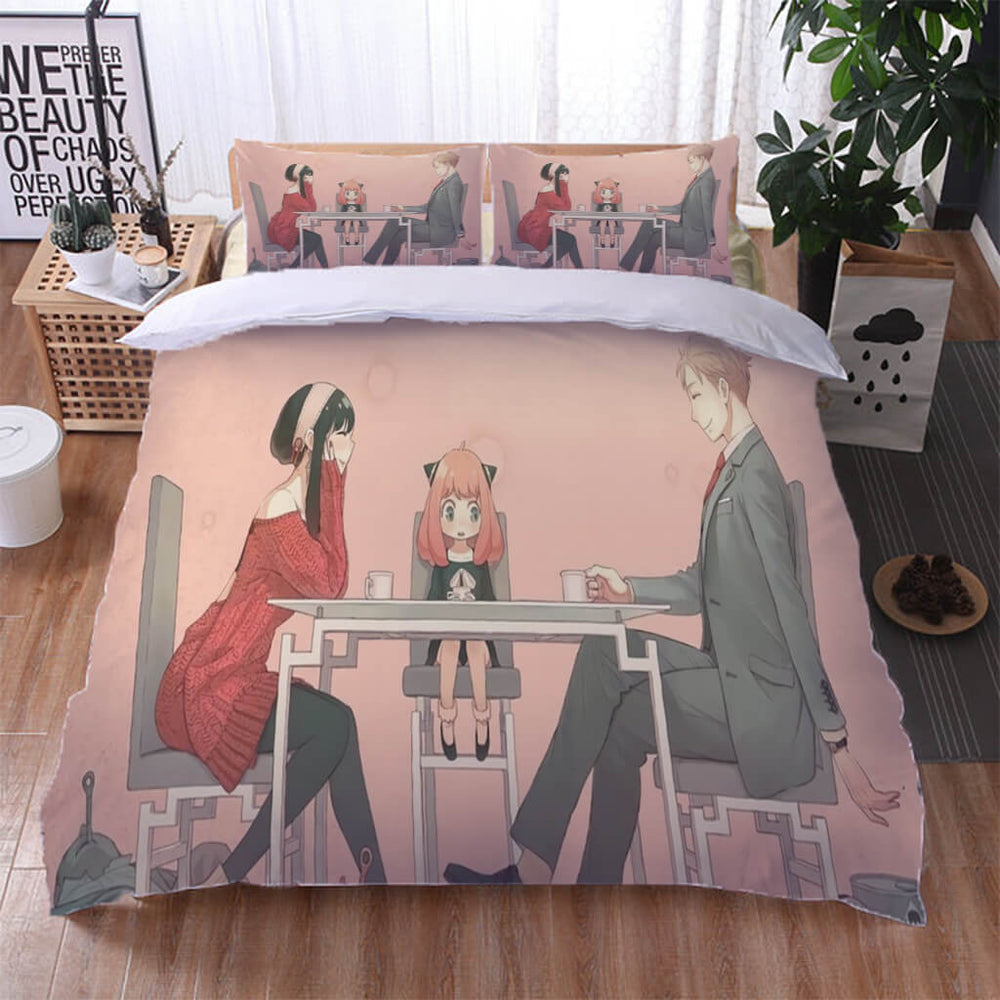 Spy x Family Bedding Set Cosplay Quilt Cover Without Filler (Online Order Only)