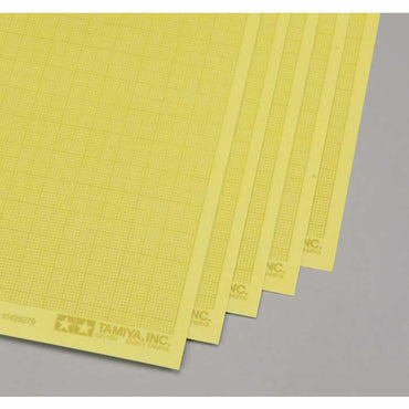 TAM87129 Masking Sticker Sheets With 1mm Grid Pack Of 5 (ONLINE ORDER ONLY)