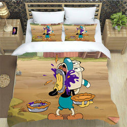 The Cuphead Show Bedding Set Pattern Quilt Cover Without Filler (Online Order Only)