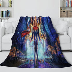 The Marvels Blanket Flannel Fleece Throw Room Decoration (Online Order Only)