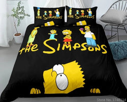 The Simpsons Cosplay Bedding Set Quilt Cover Without Filler (Online Order Only)