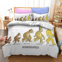 The Simpsons Pattern Bedding Set Quilt Covers Without Filler (Online Order Only)