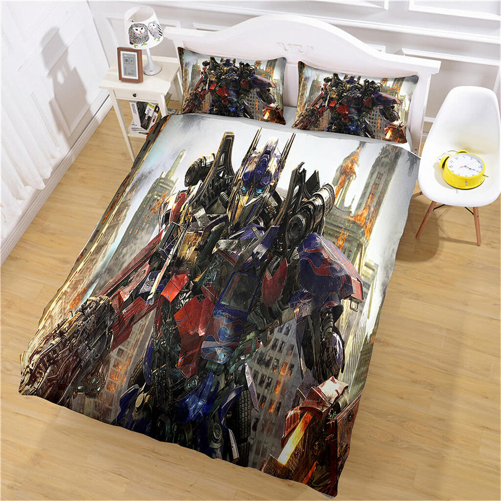 The Transformers Bedding Set Cosplay Quilt Cover Without Filler (Online Order Only)