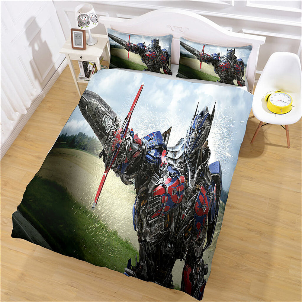 The Transformers Bedding Set Cosplay Quilt Cover Without Filler (Online Order Only)