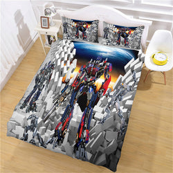 The Transformers Bedding Set Cosplay Quilt Cover Without Filler (Online Order Only)