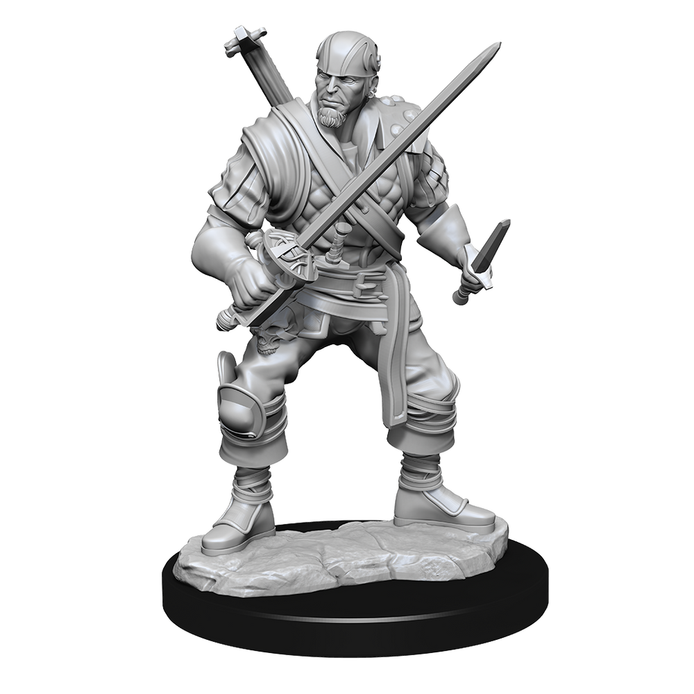 D&D: Nolzur's Marvelous Miniatures - Human Bard Male (ONLINE ORDER ONLY)