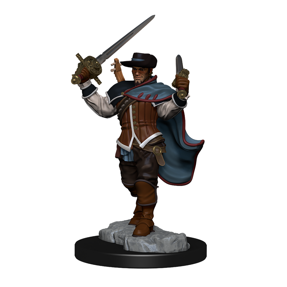 D&D: Nolzur's Marvelous Miniatures - Human Bard Male (ONLINE ORDER ONLY)