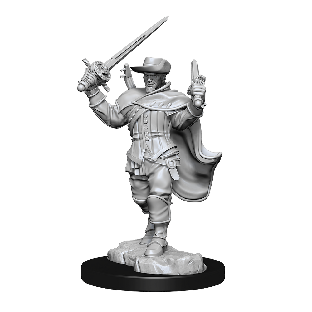 D&D: Nolzur's Marvelous Miniatures - Human Bard Male (ONLINE ORDER ONLY)