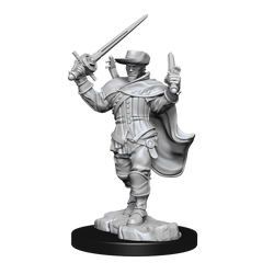 D&D: Nolzur's Marvelous Miniatures - Human Bard Male (ONLINE ORDER ONLY)
