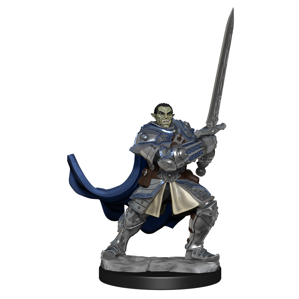 D&D: Nolzur's Marvelous Miniatures - Half-Orc Paladin Male (ONLINE ORDER ONLY)