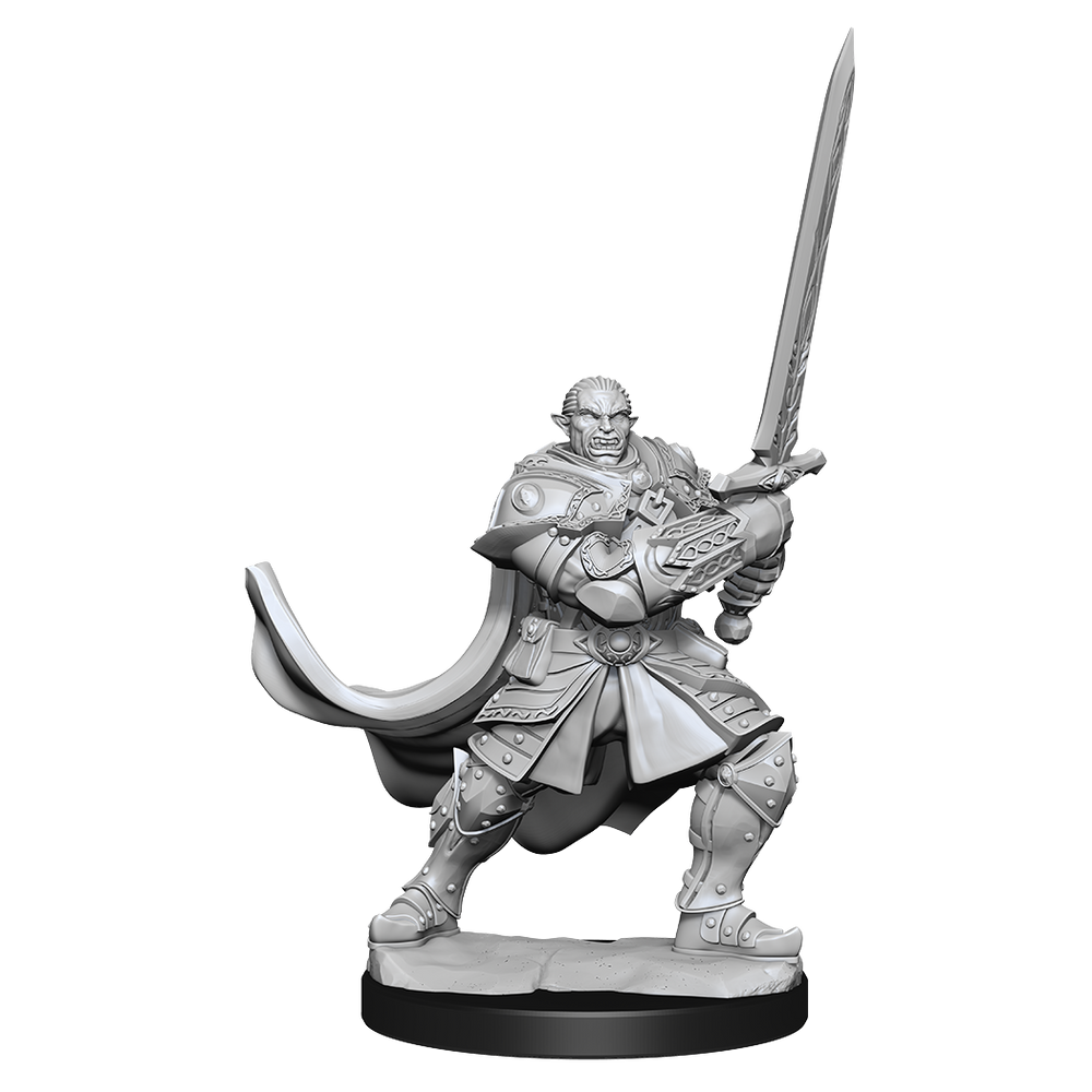 D&D: Nolzur's Marvelous Miniatures - Half-Orc Paladin Male (ONLINE ORDER ONLY)