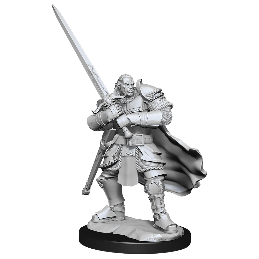 D&D: Nolzur's Marvelous Miniatures - Half-Orc Paladin Male (ONLINE ORDER ONLY)