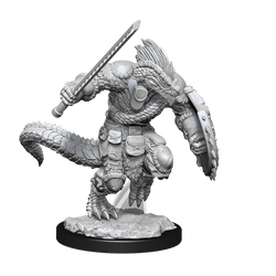 D&D: Nolzur's Marvelous Miniatures - Lizardfolk Barbarian & Lizardfolk Cleric (ONLINE ORDER ONLY)