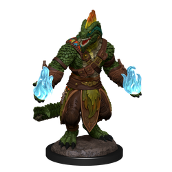 D&D: Nolzur's Marvelous Miniatures - Lizardfolk Barbarian & Lizardfolk Cleric (ONLINE ORDER ONLY)