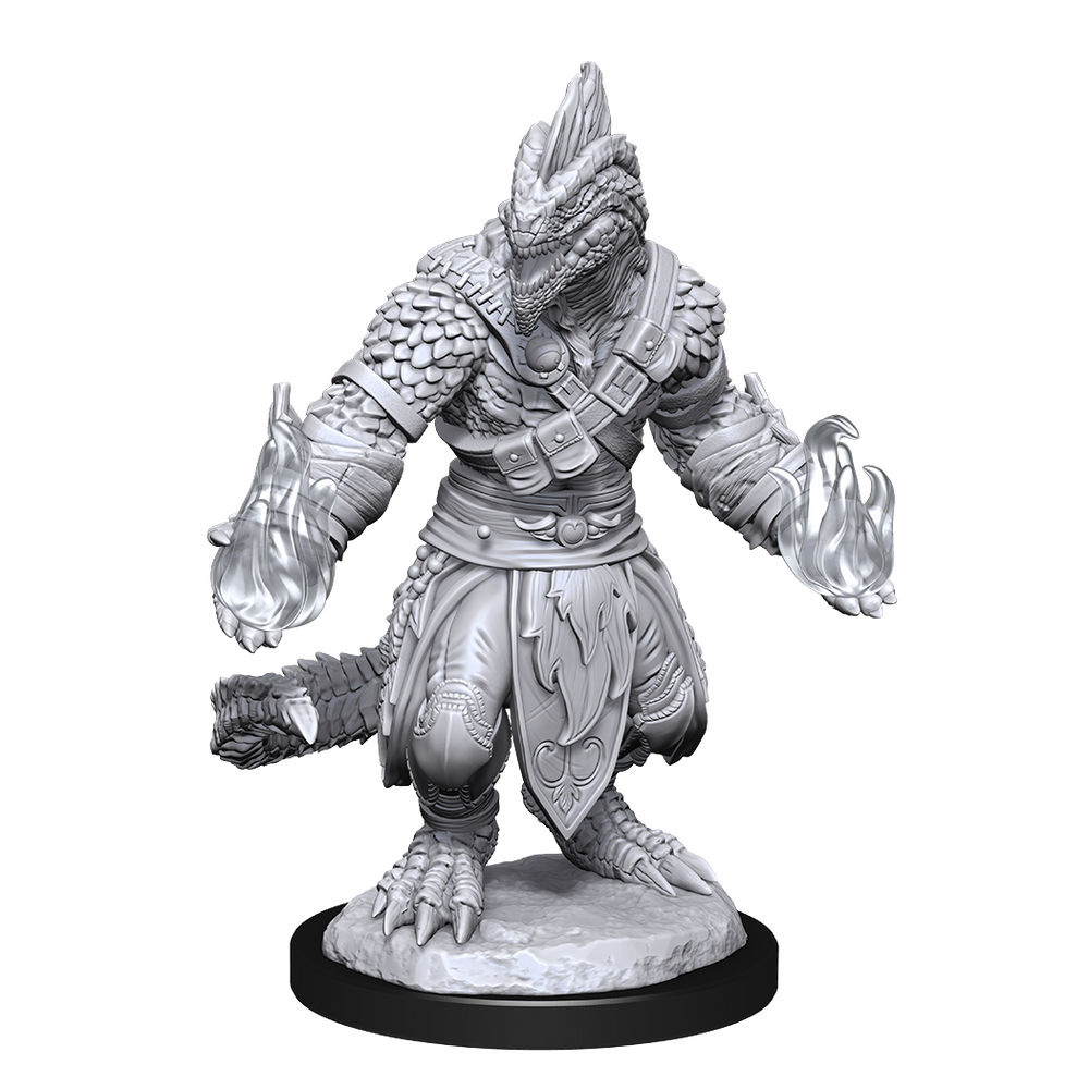 D&D: Nolzur's Marvelous Miniatures - Lizardfolk Barbarian & Lizardfolk Cleric (ONLINE ORDER ONLY)