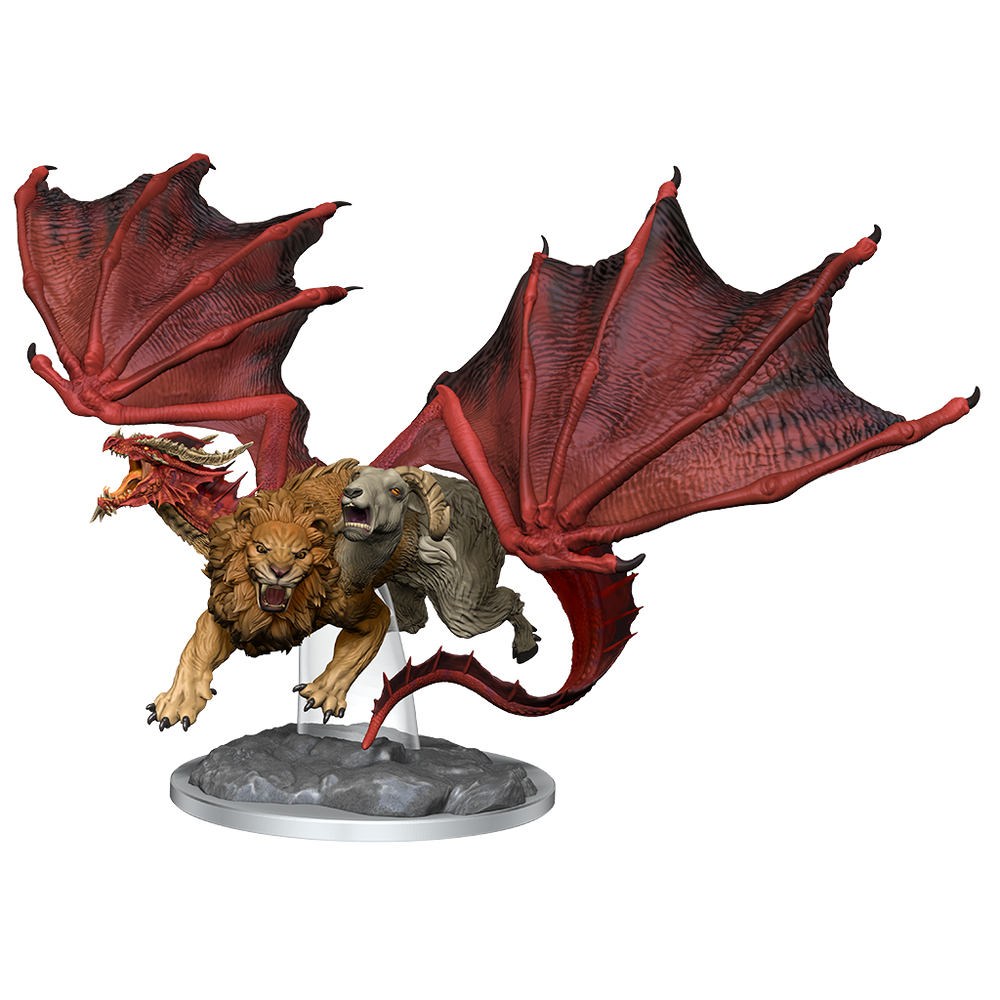 D&D: Nolzur's Marvelous Miniatures - Chimera (Paint Night Kit) (ONLINE ORDER ONLY)