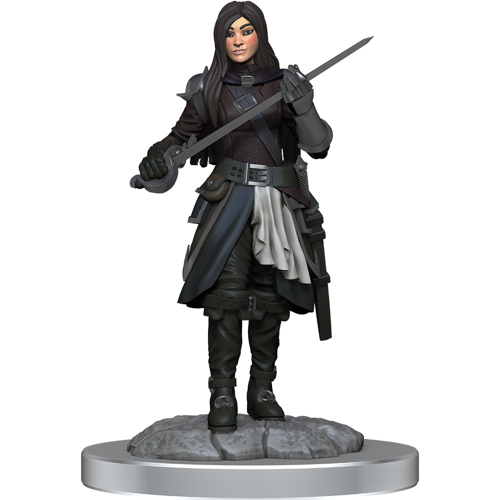 D&D: Nolzur's Marvelous Miniatures - Half-Elf Rogue Female (ONLINE ORDER ONLY)