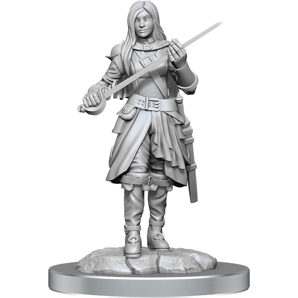 D&D: Nolzur's Marvelous Miniatures - Half-Elf Rogue Female (ONLINE ORDER ONLY)